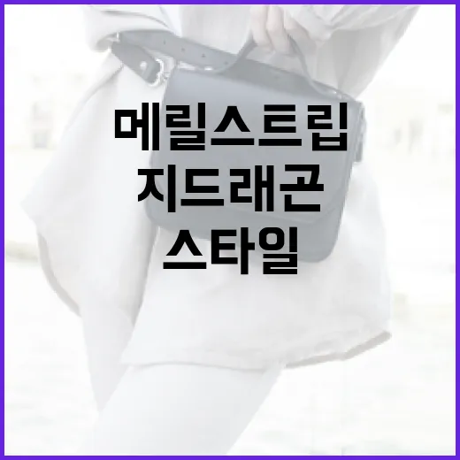 메릴 스트립과 지드래곤의 패션 대결에서 배우는 스타일 팁 - 요약