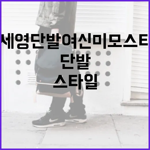이세영 단발 여신미모 스타일 따라하기 - 요약