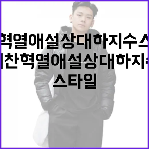 이찬혁 열애설 상대 하지수 스타일 따라하기 - 요약