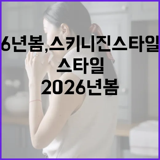 2026년 봄, 스키니 진 스타일 변화에 대처하는 방법 - 요약