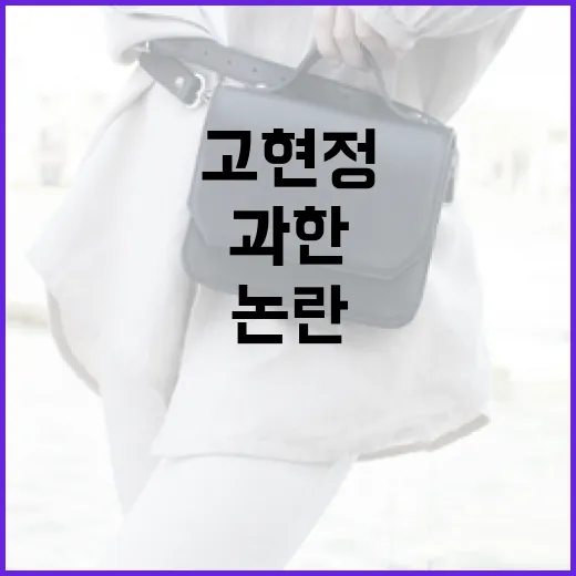 고현정의 과한 화장 논란에 대해 알아보는 방법 - 요약