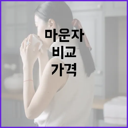 마운자 가격을 합리적으로 비교하는 방법 - 요약