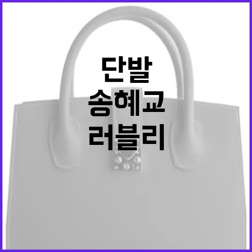 송혜교처럼 러블리한 단발 스타일 연출하는 방법 - 요약