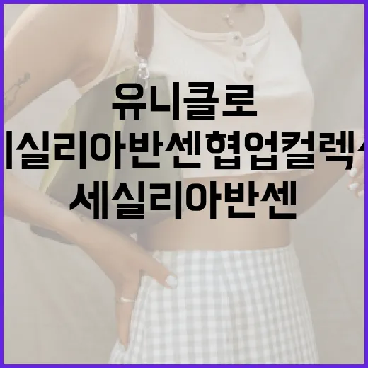 유니클로 세실리아반센 협업 컬렉션을 잘 활용하는 방법 - 요약
