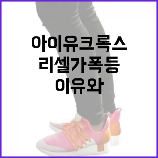 아이유 크록스를 리셀가 폭등한 이유와 구매 방법