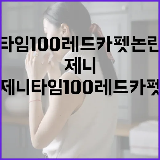 제니 타임100 레…
