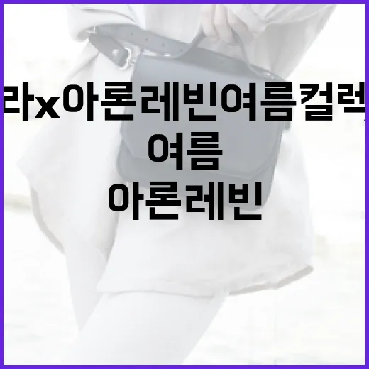자라 x 아론레빈 여름컬렉션을 스타일링하는 방법 - 요약