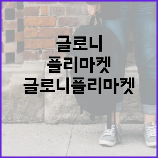 글로니 플리마켓에서 성공적으로 쇼핑하는 방법 - 요약