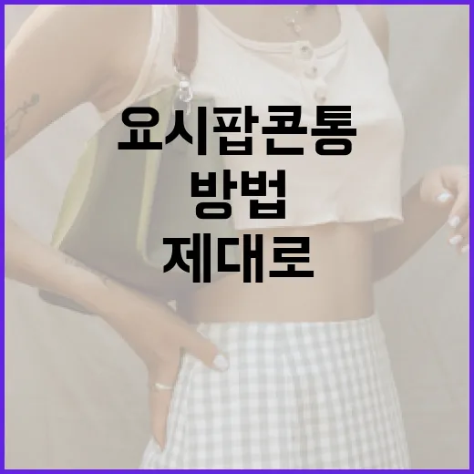 요시 팝콘통 제대로 즐기는 방법
