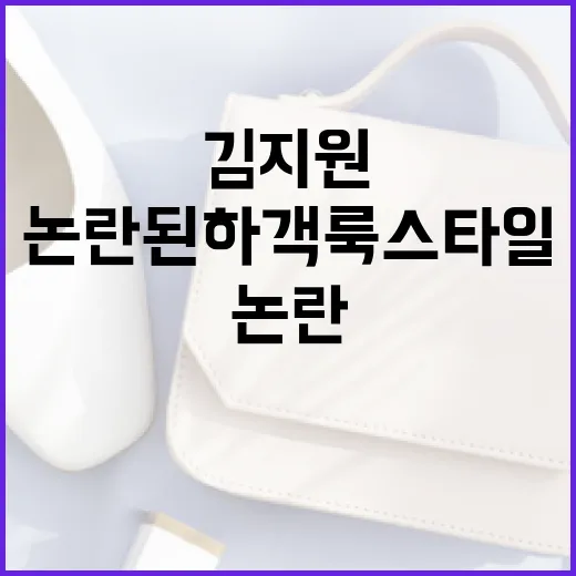 김지원의 논란된 하객룩 스타일을 이해하는 방법 - 요약