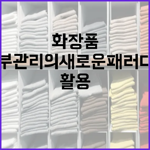 PX 화장품을 활용하는 방법: 피부 관리의 새로운 패러다임 - 요약