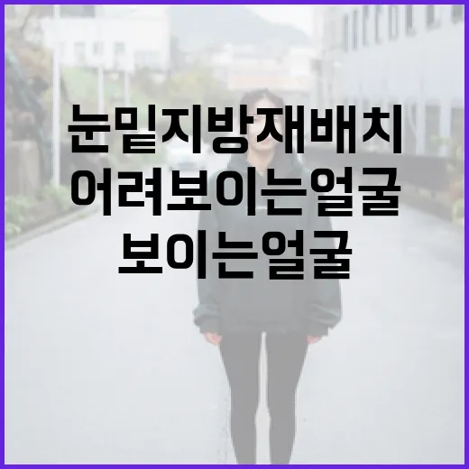 눈밑지방재배치로 어려 보이는 얼굴 만드는 방법 - 요약