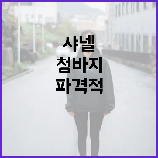 샤넬 뮤즈가 청바지를 파격적으로 소화하는 방법 - 요약