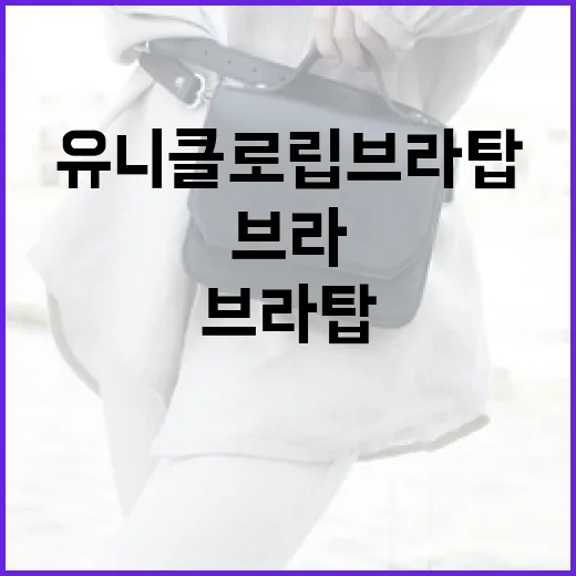 유니클로 립브라탑 활용하는 방법 - 요약