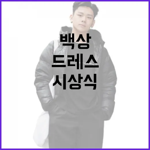 백상 시상식에서 역대급 드레스를 감상하는 방법 - 요약