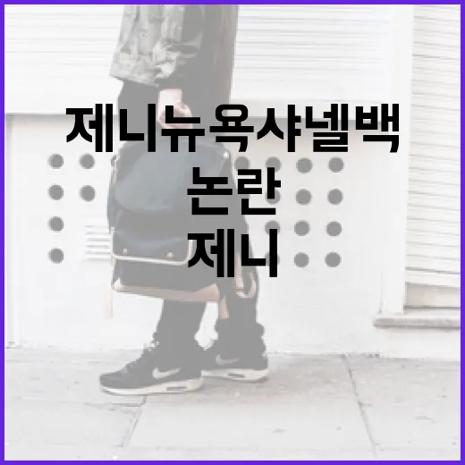 제니 뉴욕 샤넬백 논란을 이해하는 방법 - 요약