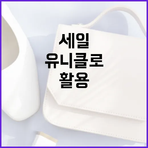 유니클로 세일을 최대한 활용하는 방법 - 요약