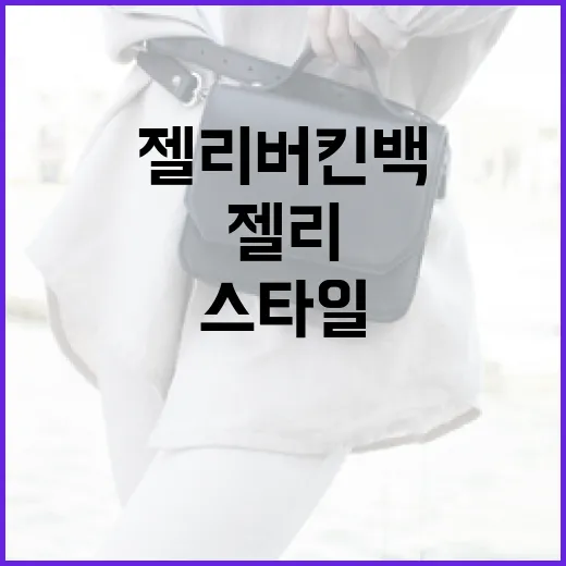 젤리 버킨백을 활용하는 방법: 스타일과 실용성 모두 잡기 - 요약