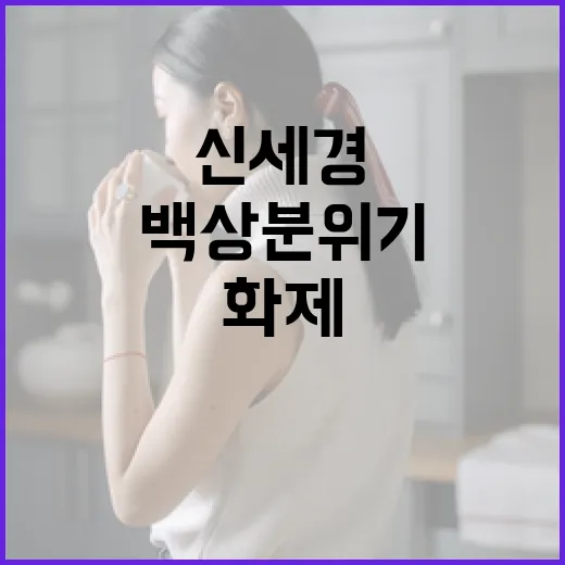 신세경의 백상 분위기를 화제의 중심으로 만드는 방법 - 요약