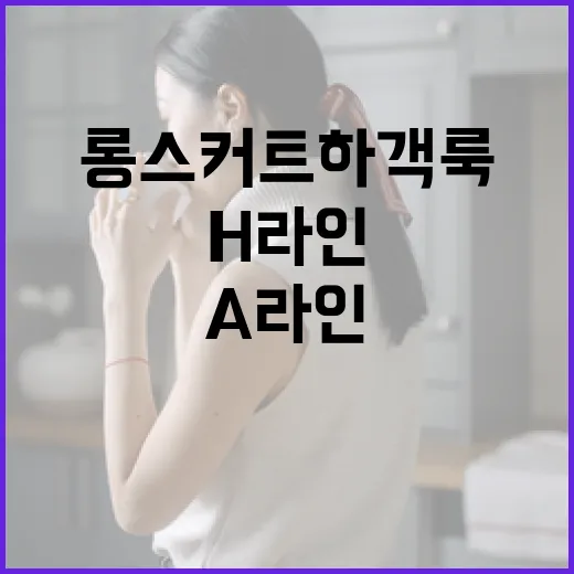 롱스커트 하객룩: H라인과 A라인 비교하는 방법 - 요약
