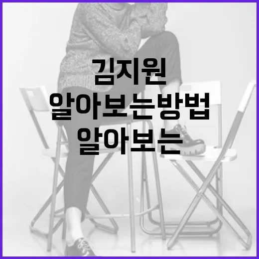 김지원의 매력을 알아보는 방법 - 요약