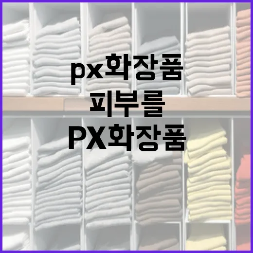 PX 화장품을 활용하여 피부를 개선하는 방법 - 요약