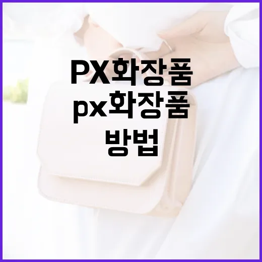 PX 화장품을 최대한 활용하는 방법 - 요약