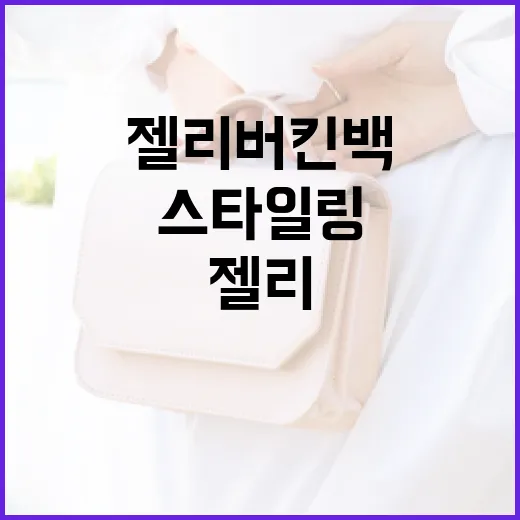 젤리 버킨백을 완벽하게 스타일링하는 방법 - 요약