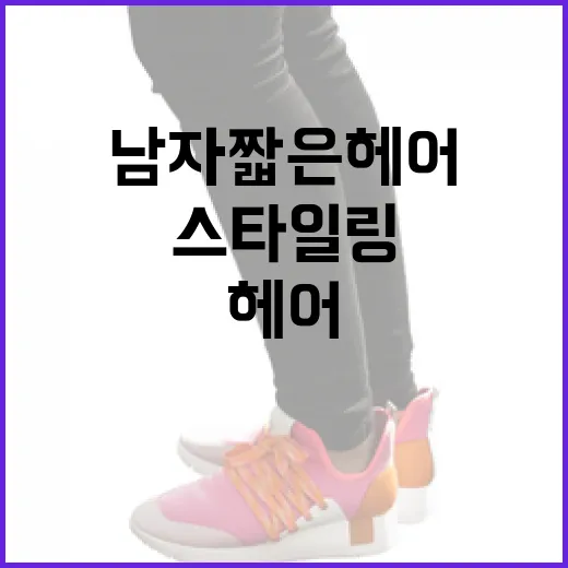 남자 짧은 헤어 스타일링하는 방법 - 요약