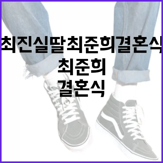 최진실 딸 최준희 결혼식에 어울리는 패션 스타일링 방법 - 요약