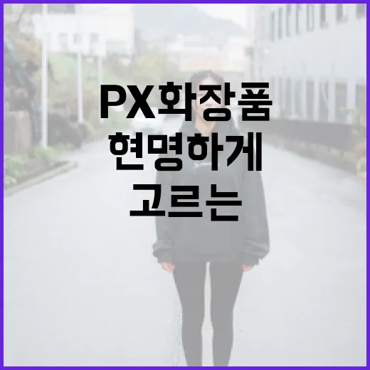 현명하게 px 화장품 고르는 방법 - 요약