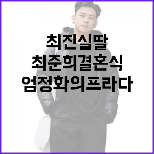최진실 딸 최준희 결혼식에서 엄정화의 프라다 룩을 주목하는 방법 - 요약