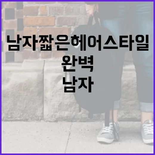 남자 짧은 헤어 스타일 완벽 가이드: 멋지게 연출하는 방법 - 요약