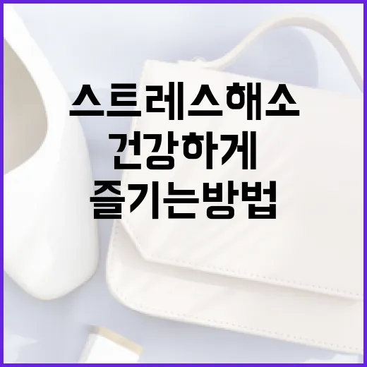 유희라를 즐기는 방법: 건강하게 스트레스 해소하기 - 요약