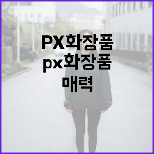 PX 화장품의 매력, 어떻게 활용할까? - 요약