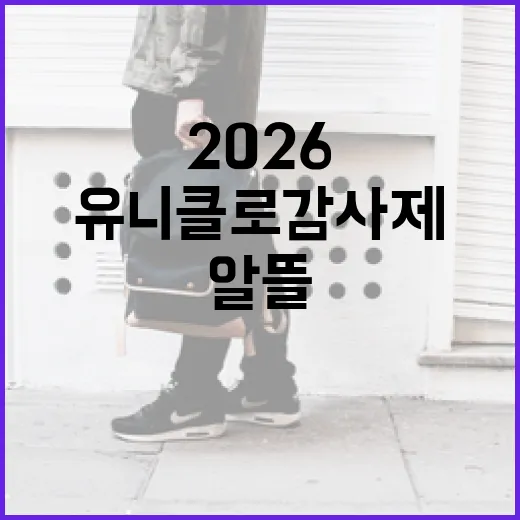 유니클로 감사제 2026, 알뜰 쇼핑의 비결 - 요약