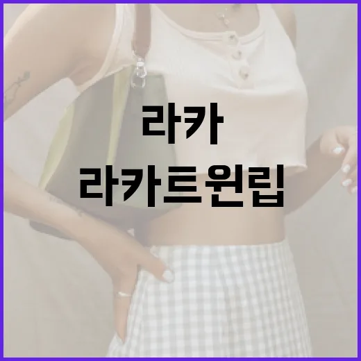 라카 트윈립: 매일매일 다른 매력 찾기 - 요약