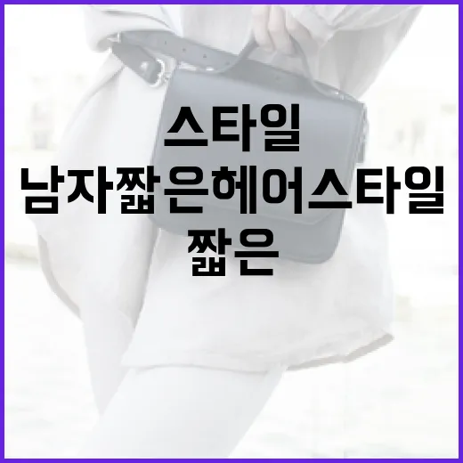 남자 짧은 헤어 스타일로 매력 발산하는 방법 - 요약