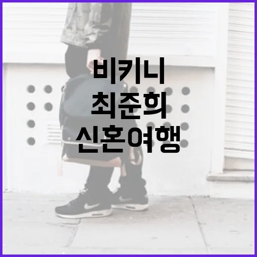 최준희의 신혼여행 비키니 스타일 따라잡기 - 요약