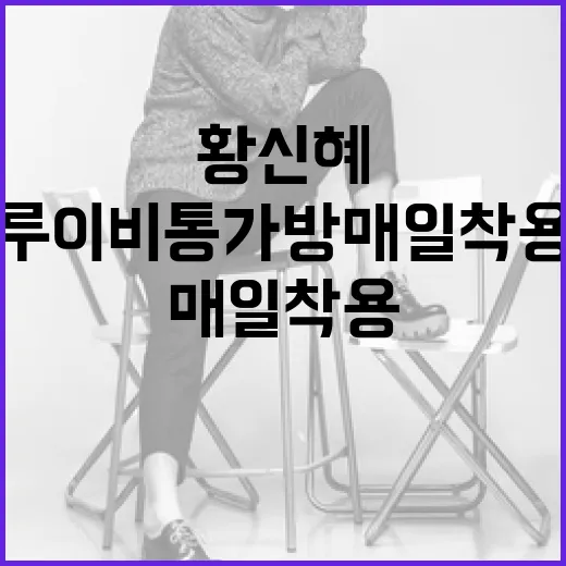황신혜 스타일 따라잡기: 루이비통 가방 매일 착용의 비밀 - 요약