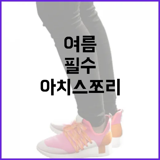 아치스 쪼리, 여름의 필수 아이템으로 선택하는 방법 - 요약