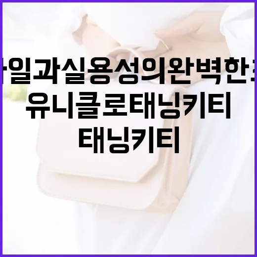 유니클로 태닝키티, 스타일과 실용성의 완벽한 조화 - 요약
