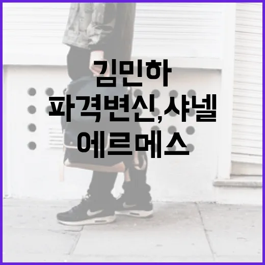 김민하의 파격 변신, 샤넬과 에르메스가 주목하는 이유 - 요약