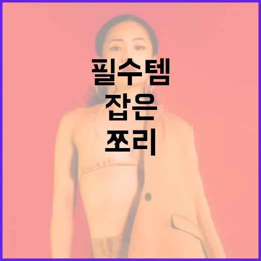 아치스 쪼리, 여름 필수템으로 자리 잡은 이유 - 요약