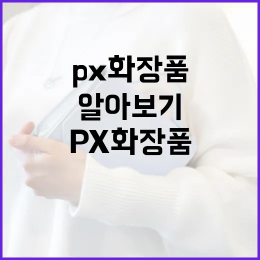 PX 화장품, 어떻게 선택할까? 효과적인 팁 알아보기 - 요약