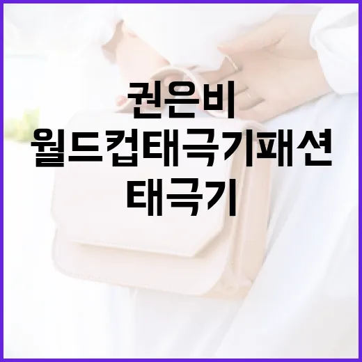 권은비의 월드컵 태극기 패션, 이렇게 완성됐다! - 요약