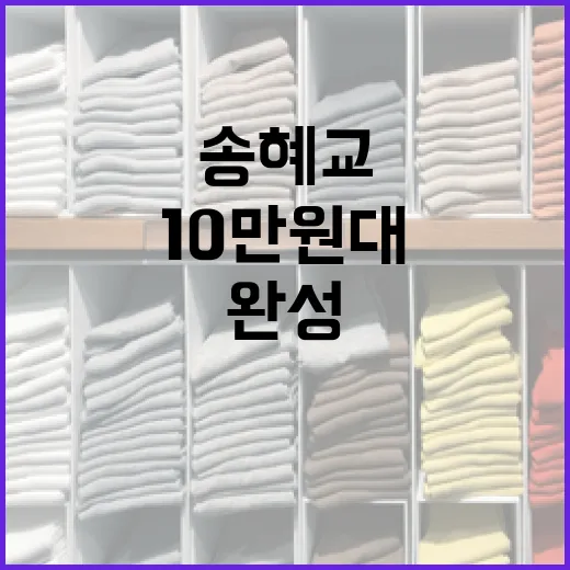 송혜교처럼 스타일리시하게! 10만원대로 완성하는 바캉스룩 - 요약