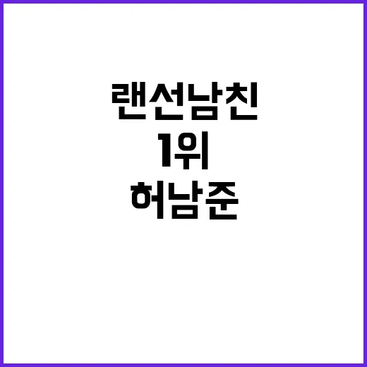 랜선 남친 패션 1위, 허남준 스타일 따라잡기 - 요약