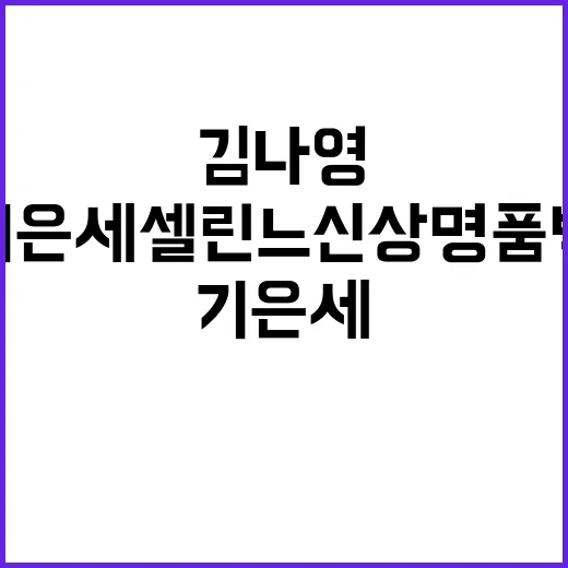 김나영·기은세 셀린느 신상 명품백 손에 들어봤더니, 네일 컬러가 먼저 보이더라 - 요약