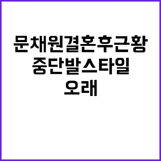 문채원 결혼 후 근황 찾다가 중단발 스타일에 더 오래 머문 이야기 - 요약